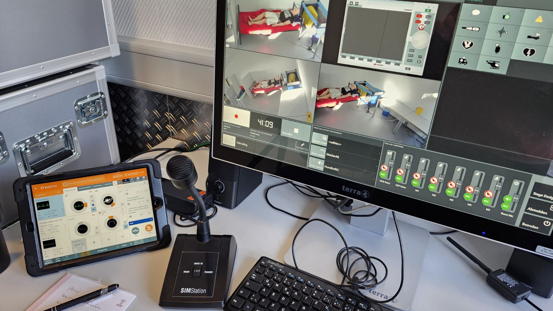 Realitätsnah trainieren – Simulationstraining in der Rettungsdienstfortbildung im Kreis Groß-Gerau